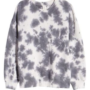 BP x CLAUDIA TIE DYE CREWNECK SWEATSHIRT